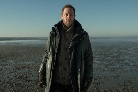 Viktor Larenz am Strand