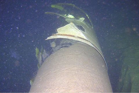 Schäden an der Ostseepipeline "Balticconnector"