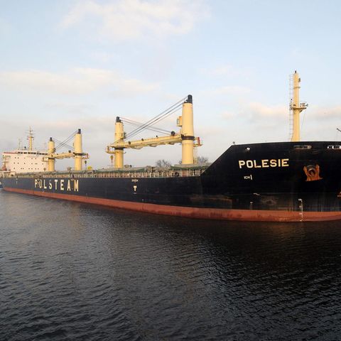 Kollision in der Nordsee: Der Frachter "Polesie"