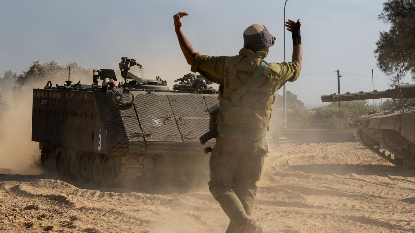 IDF im Süden Israels Panzer IDF Israel Armee