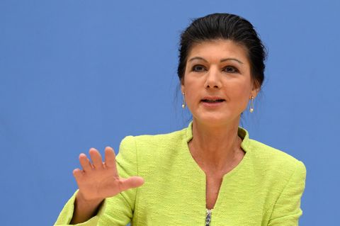 Die Politikerin Sahra Wagenknecht