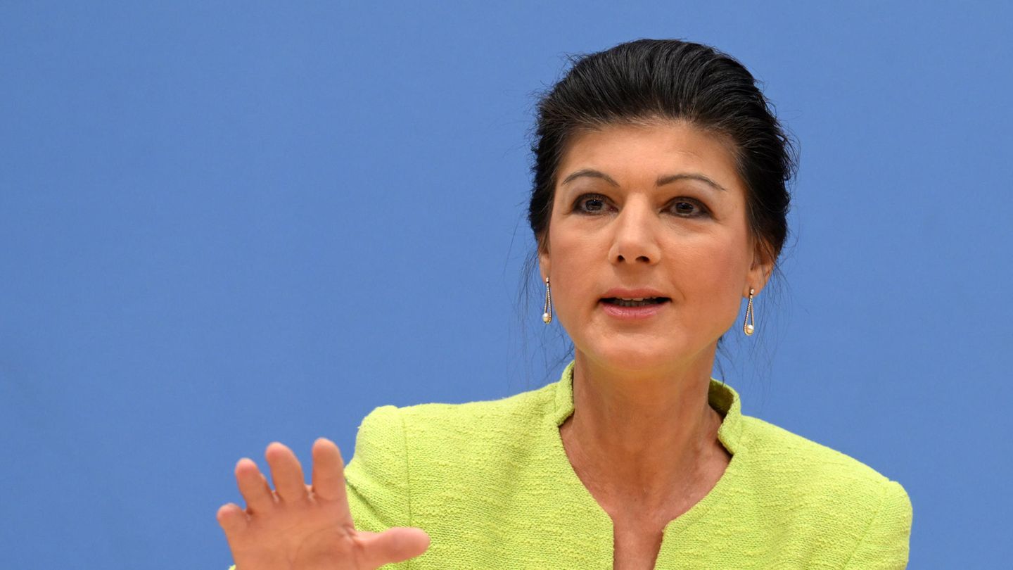 Die Politikerin Sahra Wagenknecht