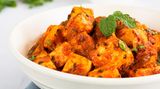 Blitzcurry mit Kokosmilch und Reis