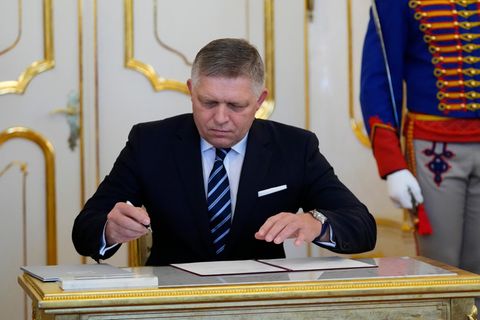 Robert Fico, neu ernannter Ministerpräsident der Slowakei