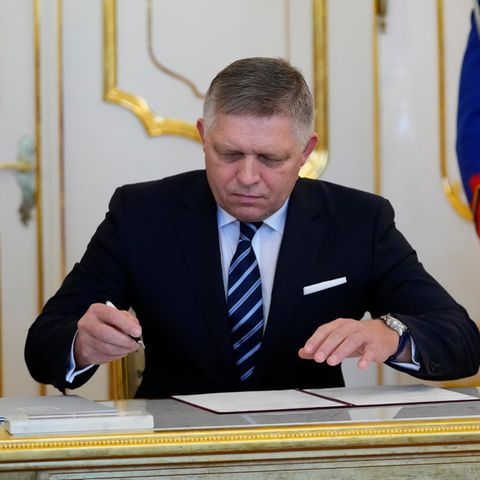Robert Fico, neu ernannter Ministerpräsident der Slowakei