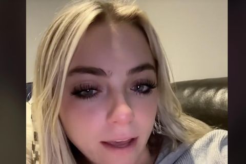 Berufsanfängerin auf TikTok