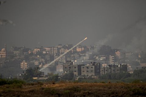 Aus dem Gazastreifen werden Raketen Richtung Israel abgefeuert