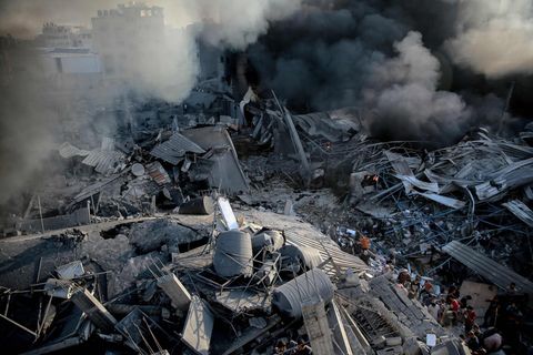 Trümmer in Gaza-Stadt