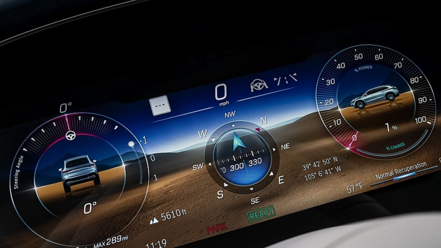 Mercedes EQS 580 4matic SUV