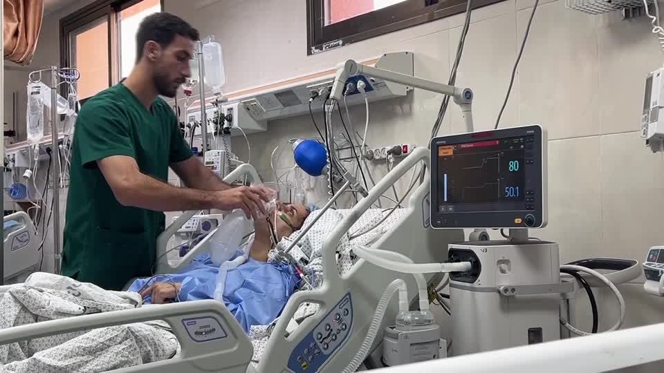 Video: Krankenhäuser im Gazastreifen am Limit Video: Krankenhäuser im Gazastreifen am Limit