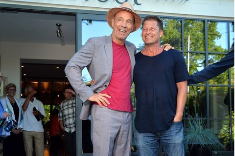 Heiner Lauterbach und Til Schweiger