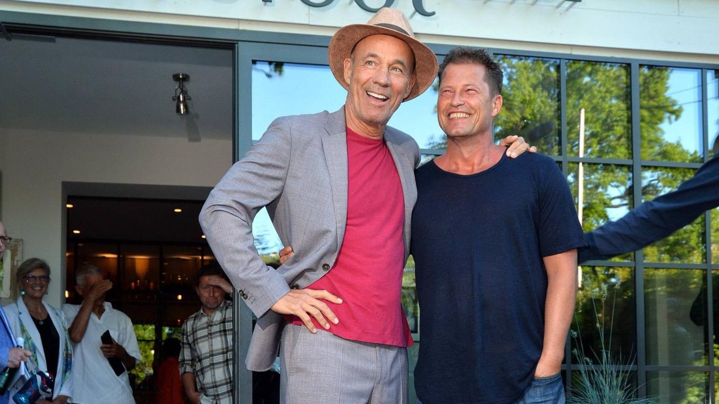 Heiner Lauterbach und Til Schweiger
