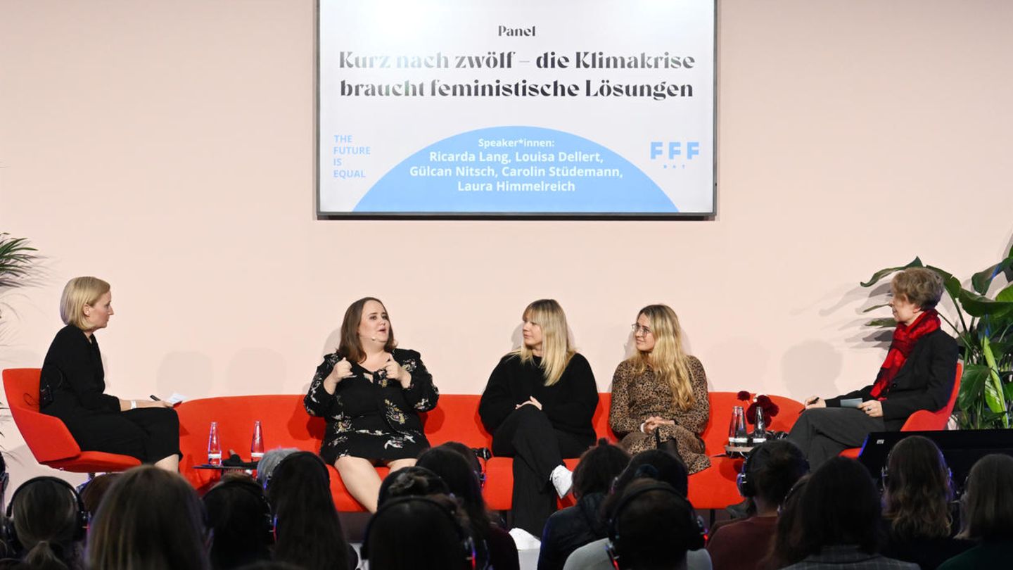 Ricarda Lang: “Women have to be at the table because it makes the solutions better”