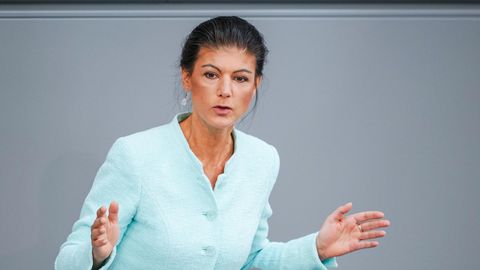 Sahra Wagenknecht zeigte sich offen für eine Zusammenarbeit mit der CDU