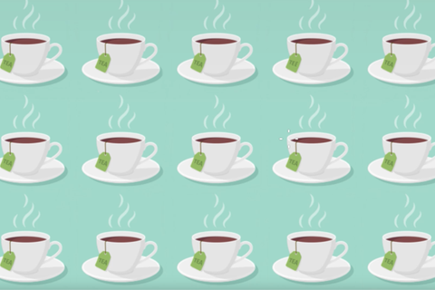 Augentest: Schnelles Suchbild: Entdecken Sie die einzigartige Teetasse in 15 Sekunden?