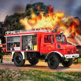 Sieger Kategorie P  Modellbau: 1:24/25 Nutzfahrzeuge  Unimog U 1300 L TLF 8/18  Revell, Preis: 54,99 Euro