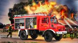 Sieger Kategorie P  Modellbau: 1:24/25 Nutzfahrzeuge  Unimog U 1300 L TLF 8/18  Revell, Preis: 54,99 Euro