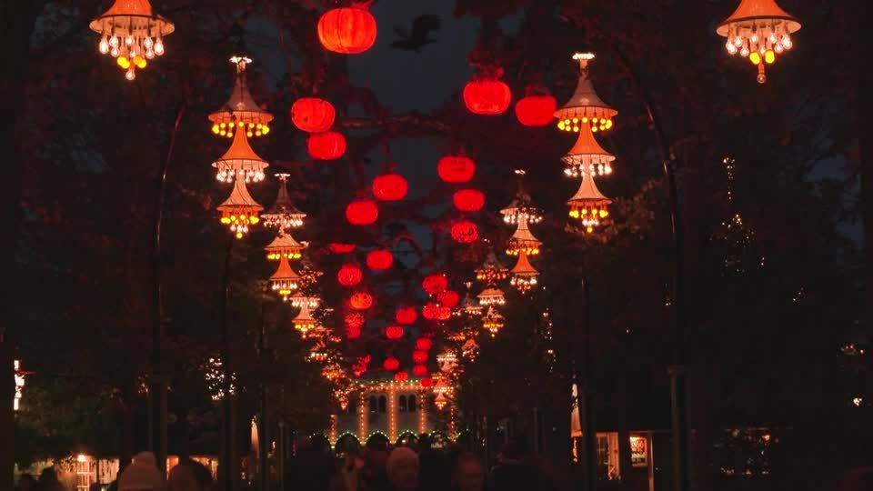 Video: Halloween-Atmosphäre in Kopenhagen