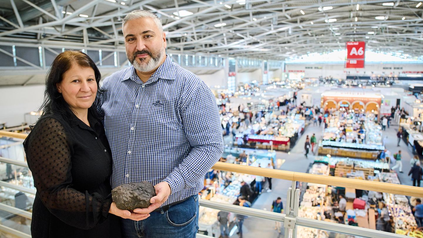 Mahmut und Güllü Sahin auf der Munich Show