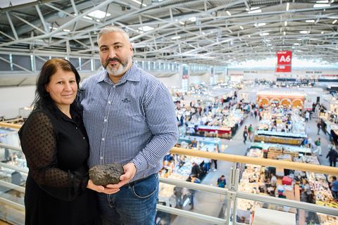 Mahmut und Güllü Sahin auf der Munich Show