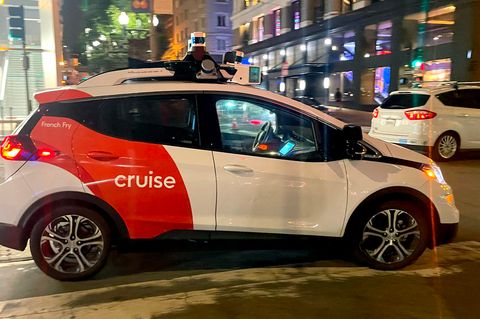 Cruise-Robotaxi in San Francisco