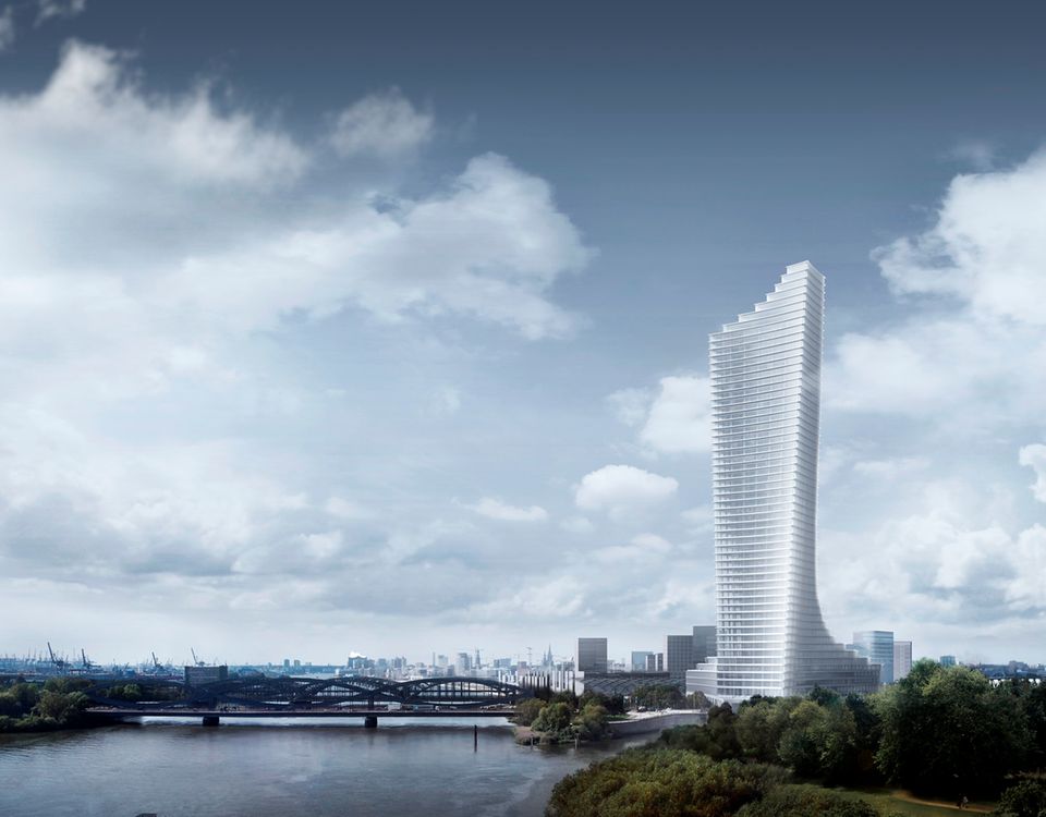 Der "Elbtower" soll ein weithin sichtbares Wahrzeichen werden