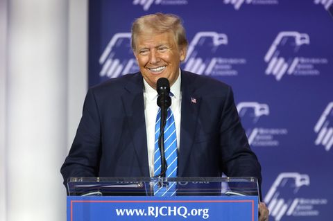 Donald Trump beim jährlichen Treffen der Jüdischen Vereinigung der Republikaner