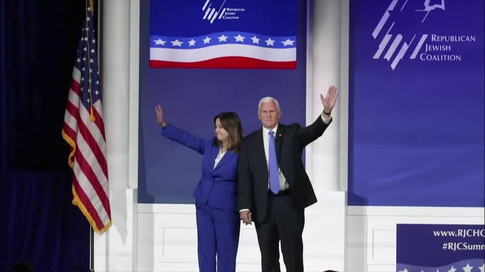 Video: Ex-Vizepräsident Pence steigt aus Rennen um US-Präsidentschaft aus Video: Ex-Vizepräsident Pence steigt aus Rennen um US-Präsidentschaft aus