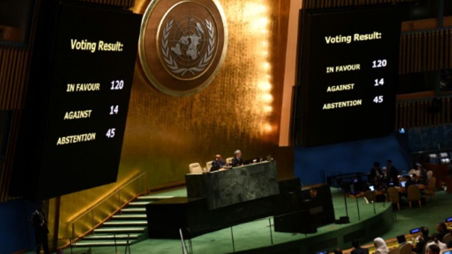 Kritik in Deutschland an Abstimmungsverhalten bei UN-Resolution zu Gazastreifen