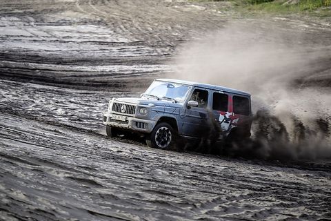 Prototypenerprobung Mercedes-AMG G 63