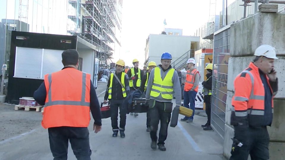 Hafencity: Mehrere Tote, Verletzte und weitere vermisste Personen nach Unfall an Hamburger Großbaustelle