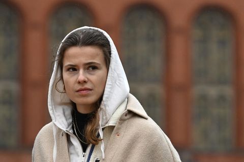 Luisa Neubauer bei einer Klimademo in Berlin