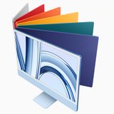 Mit sieben Gehäusevarianten bleibt Apple dem farbenfrohen Look seines ab 1600 Euro teuren All-in-One-Rechners treu