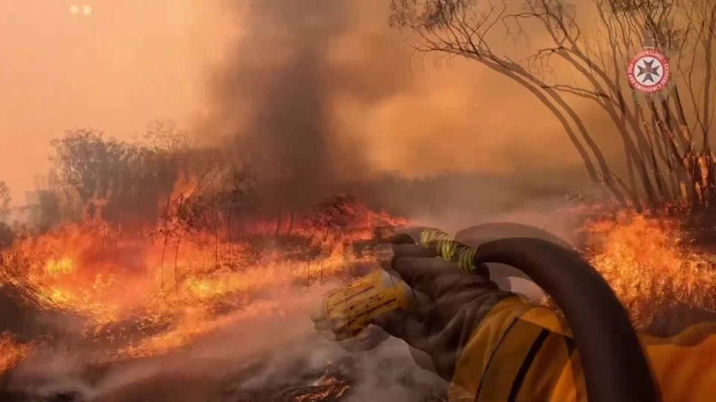 Video: Buschfeuer in Australien wüten weiter