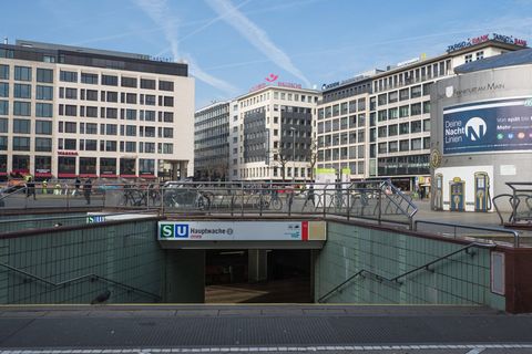 U-Bahn und S-Bahn-Station Hauptwache in Frankfurt