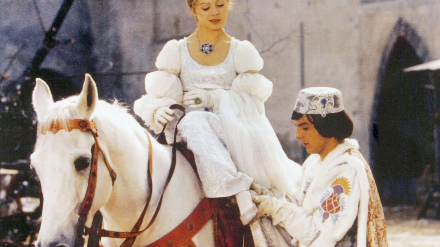 Eine Szene aus "Drei Haselnüsse für Aschenbrödel"