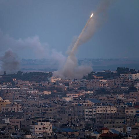 Raketen werden aus dem Gazastreifen auf Israel abgefeuert
