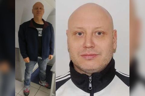 Die Polizei veröffentlichte zwei Fotos des gesuchten Mörders
