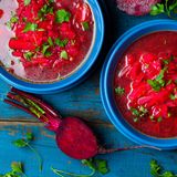 Power aus der Knolle: Borschtsch