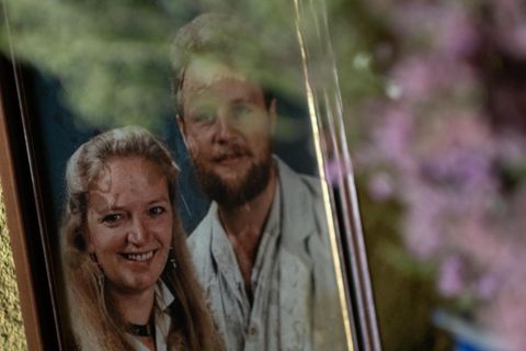 Das Hochzeitsfoto von Margo Pool und Martin Verfondern