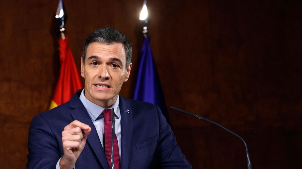Der spanische Ministerpräsident Pedro Sanchez