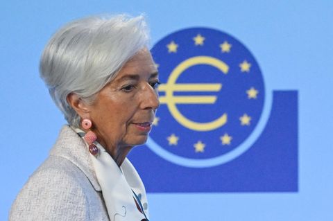 Christine Lagarde, Präsidentin der Europäischen Zentralbank (EZB)