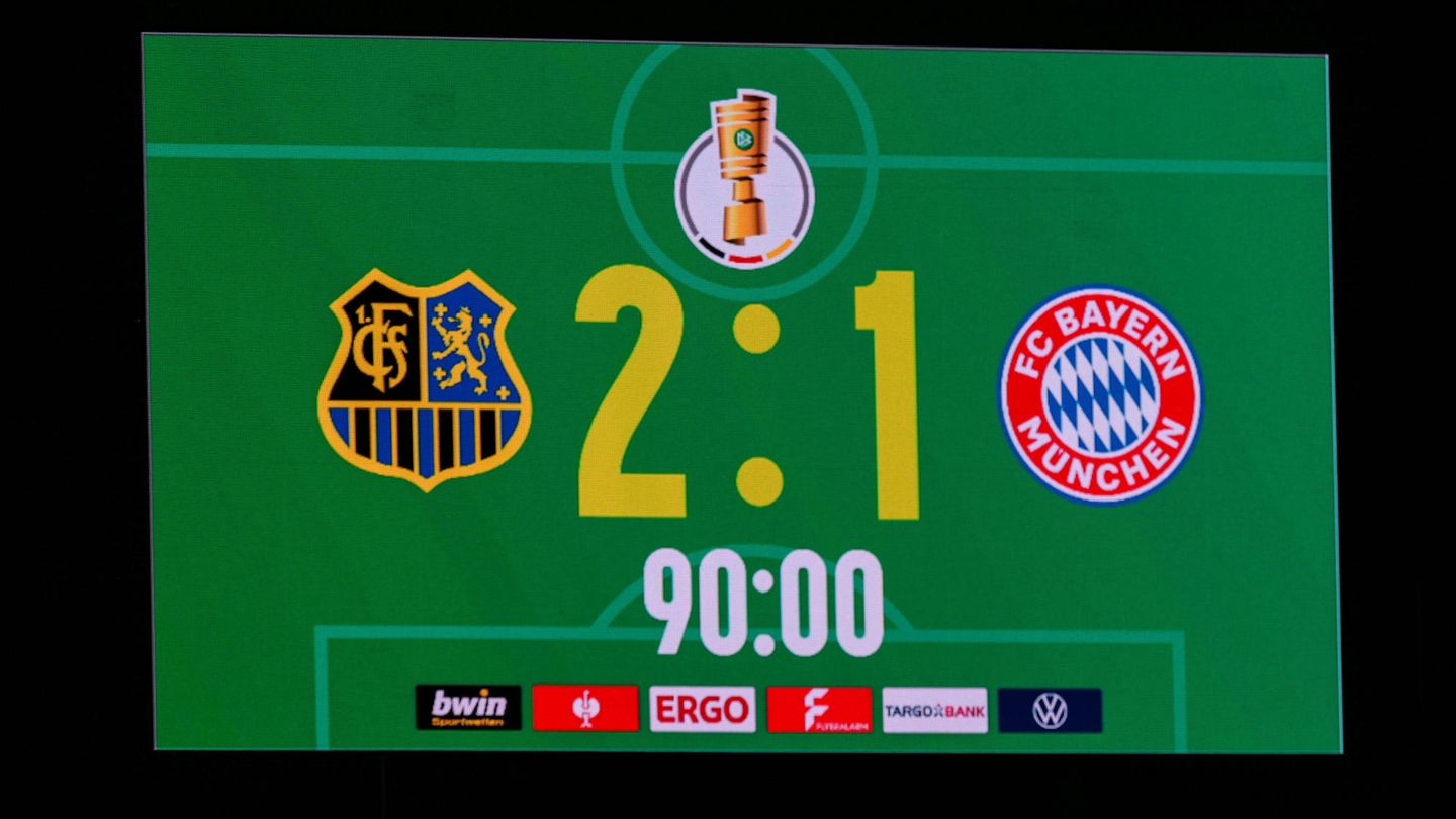 DFB-Pokal: 1. FC Saarbrücken vs. FC Bayern München