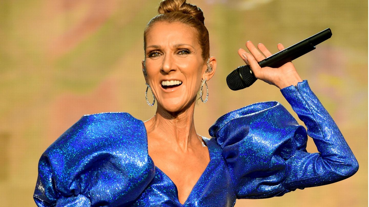 Céline Dion 2019 bei einem Auftritt im Londoner Hyde Park