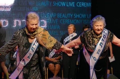 Eine Szene des Films "Miss Holocaust Survivor"