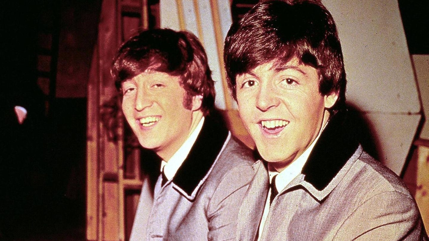 John Lennon und Paul McCartney