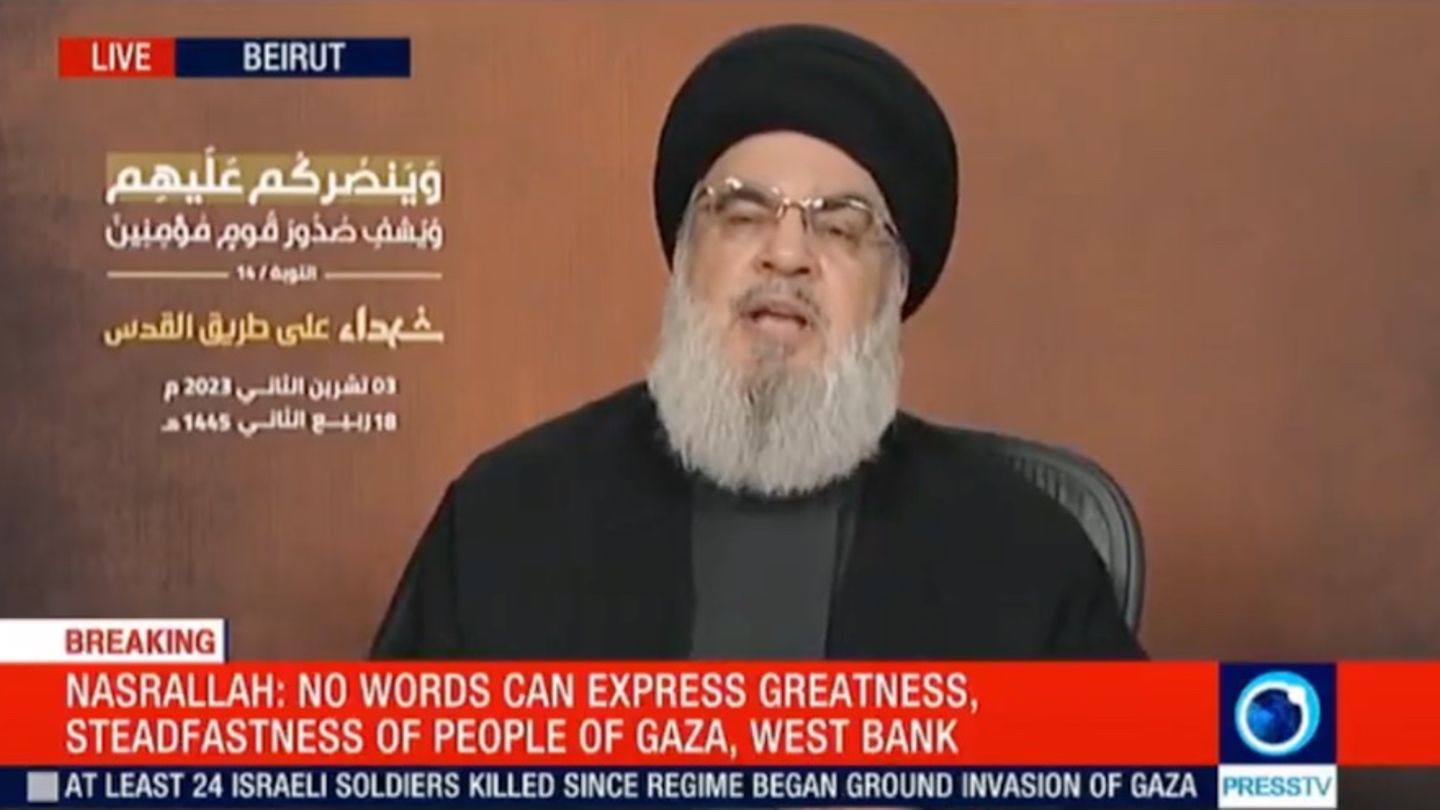 Hezbollah leader Nasrallah threatens to join the war with Israel