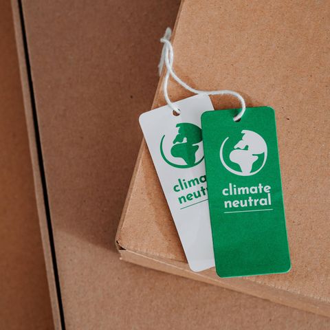 Label "klimaneutral"