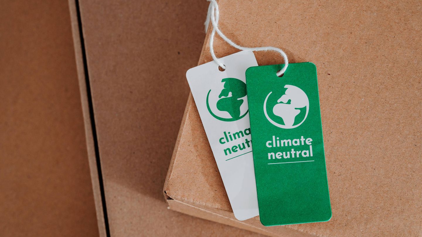 Label "klimaneutral" Label "klimaneutral"