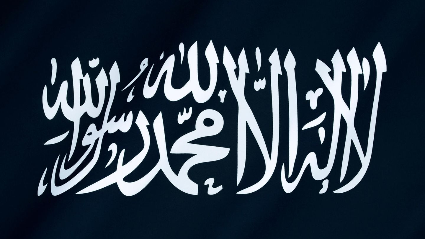 Die Flagge von Al-Qaida.